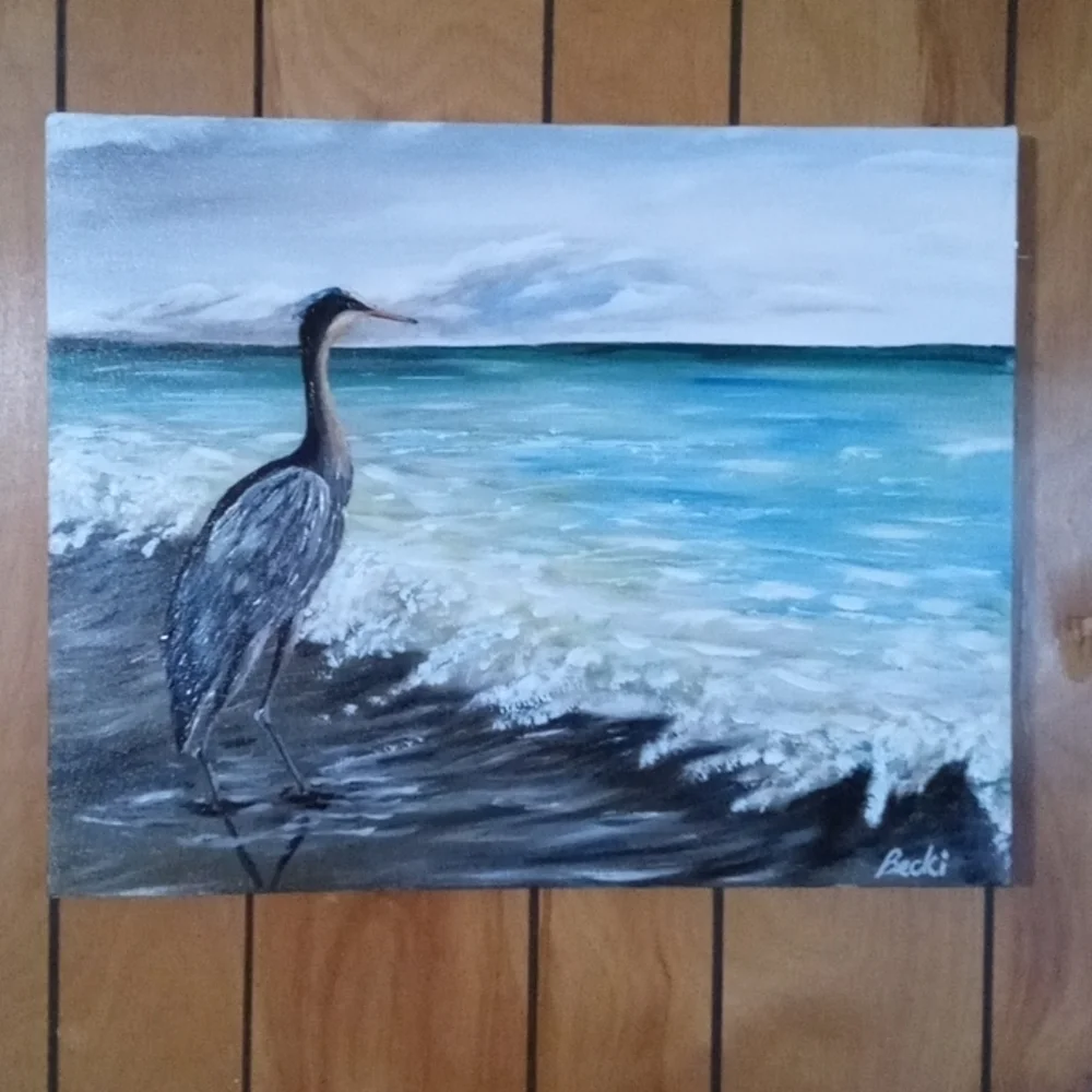 Acrylic painting on canvas 16x20